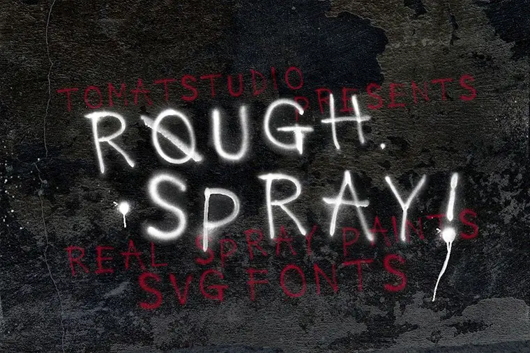 rough spray