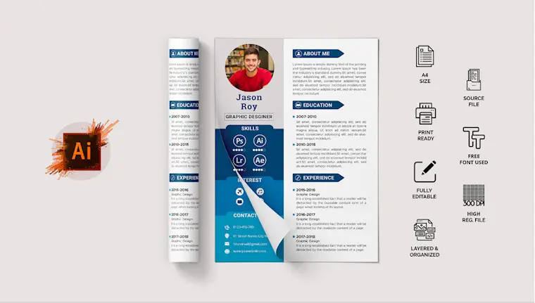 cv resume design