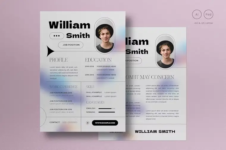 purple grotesk resume