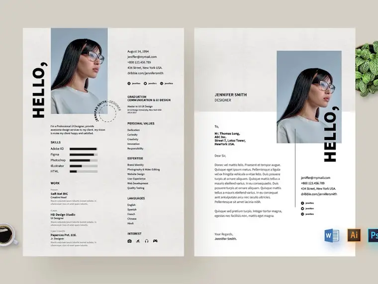resume for designer
