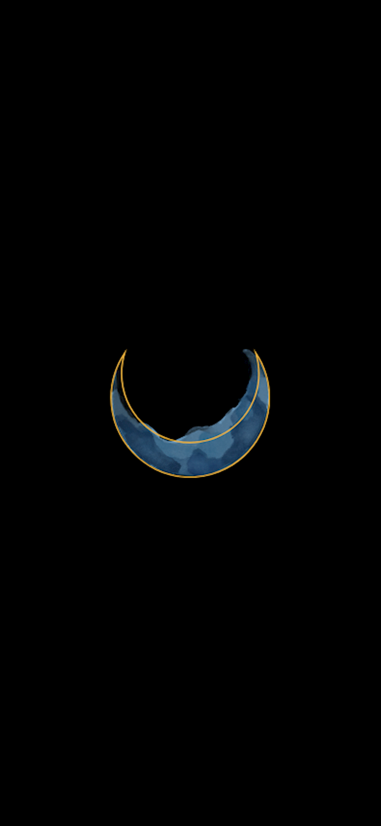 dark moon lock screen