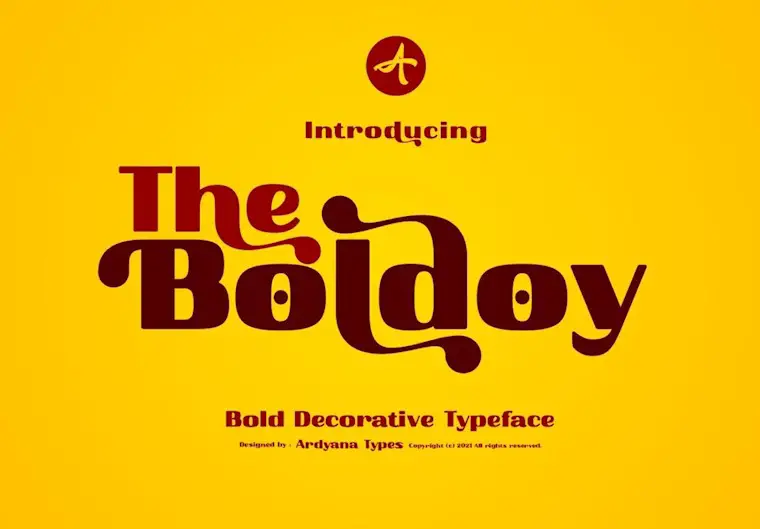 boldoy font