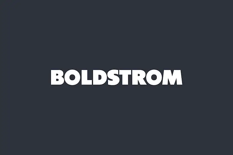 boldstrom font