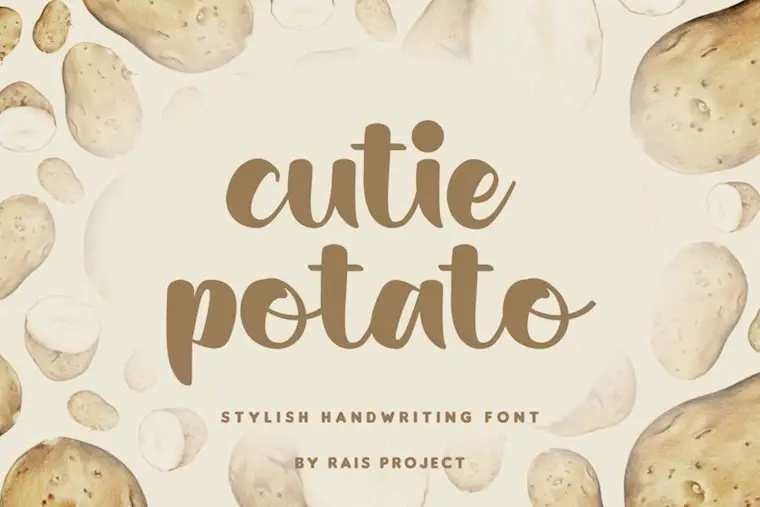 cutie potato demo font