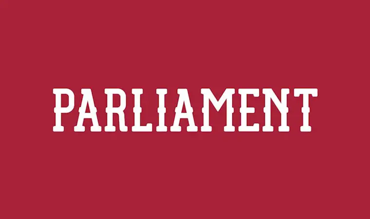 parliament font