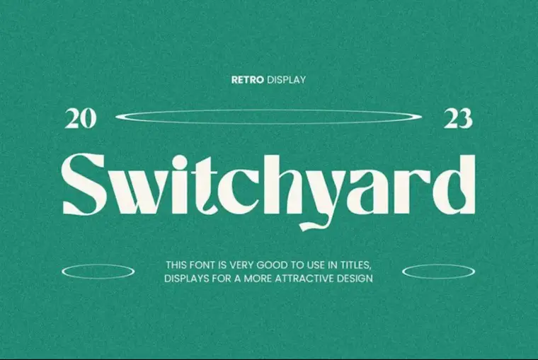 switchyard font
