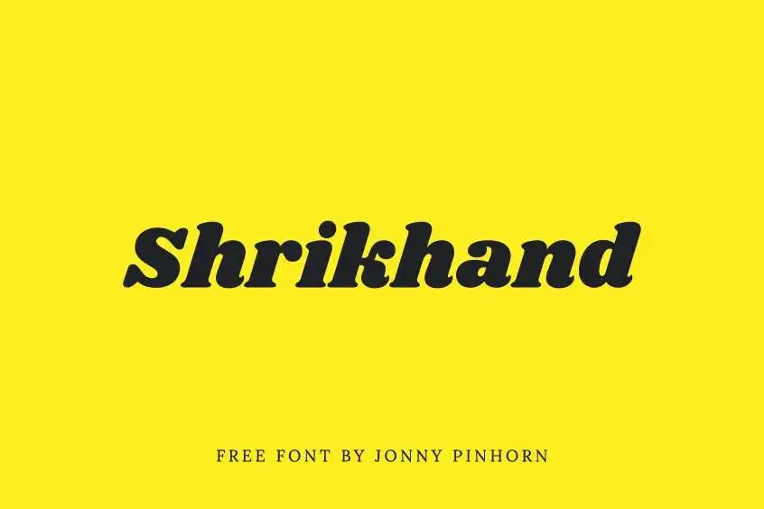 shrikhand serif font 1 1
