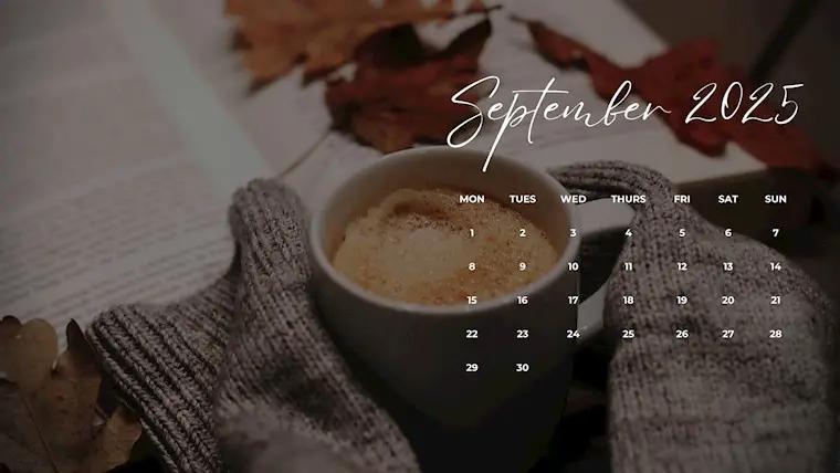 september 2025 printable photo calendar